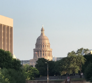 view of the Texas Capitol building