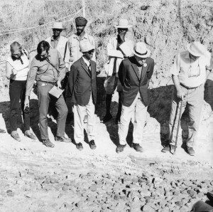 At the Melka-Kontoure Site, Ethiopia, 1971