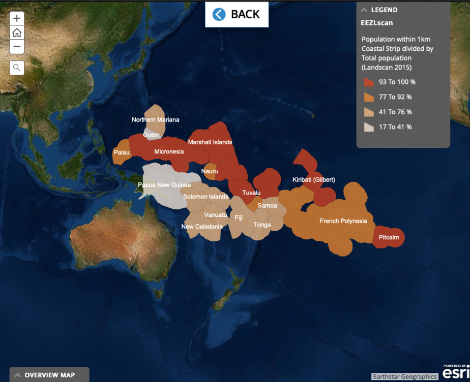 sea level rise interactive map