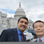 Ming Zhang and Chandra Bhat in DC