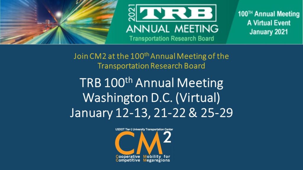 TRB Annual Meeting 2021