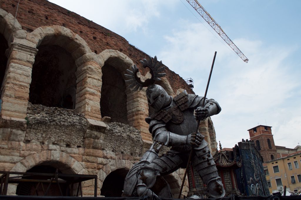 Medieval Knight in Verona