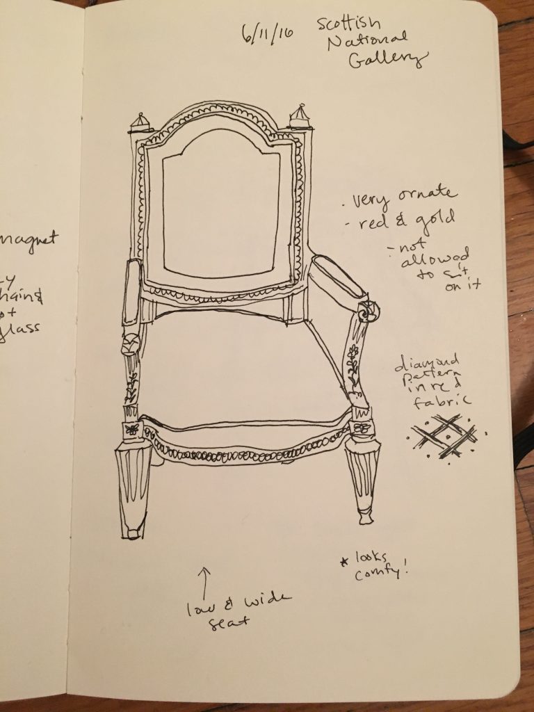 Scottish National Gallery Chairs