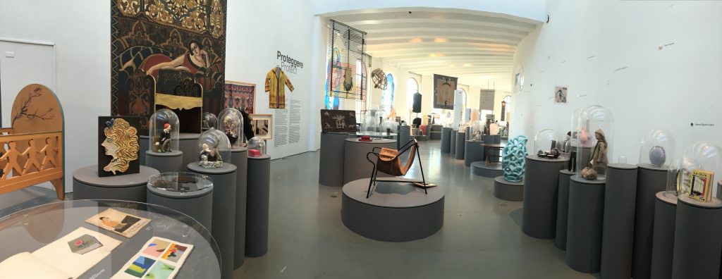 View of second part of exhibit 