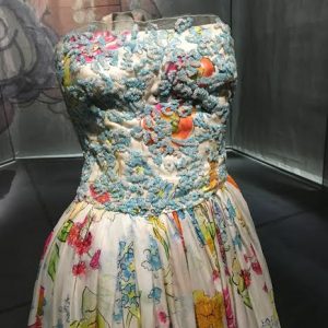 Embroidered Floral Gown 