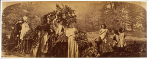 After: Henry Peach Robinson, 'Bringing Home the May,' ca. 1862-1863. Albumen print.