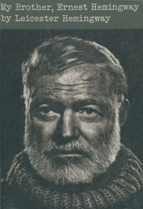 Cover art for a first edition of My Brother, Ernest Hemingway (1962). Harry Ransom Center.