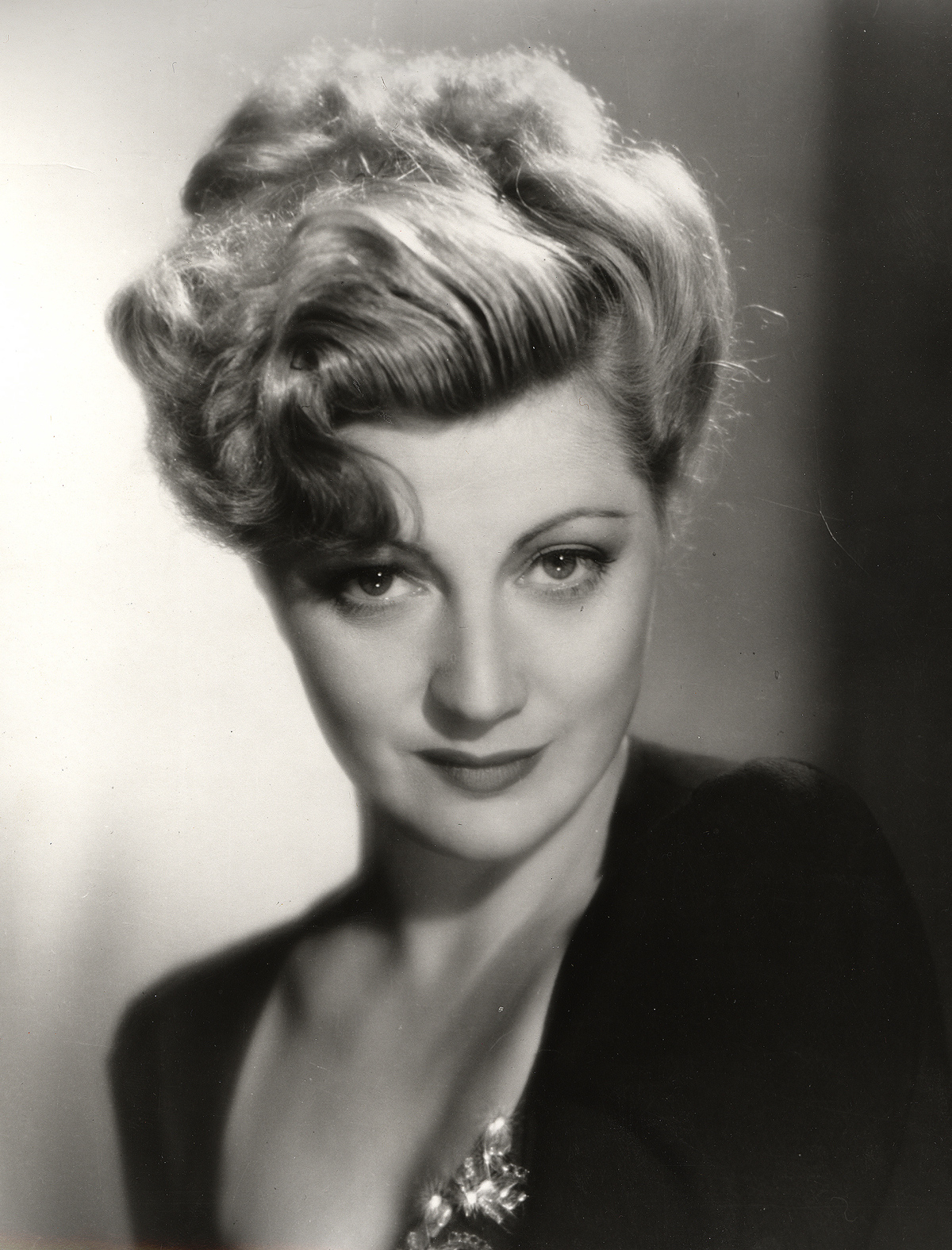 Stella Adler. This publicity photograph was probably taken in 1937, the year Stella's first film "Love On Toast" was released.