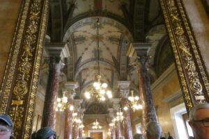 Hungarian Opera House hallway