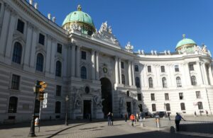 Part of Hofburg Palace