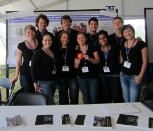 Students from the 2012 class in Washington with Dr. Sletto. 