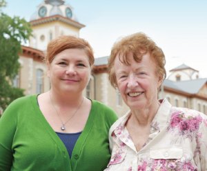 Tina Adkins and Sue Fairbanks