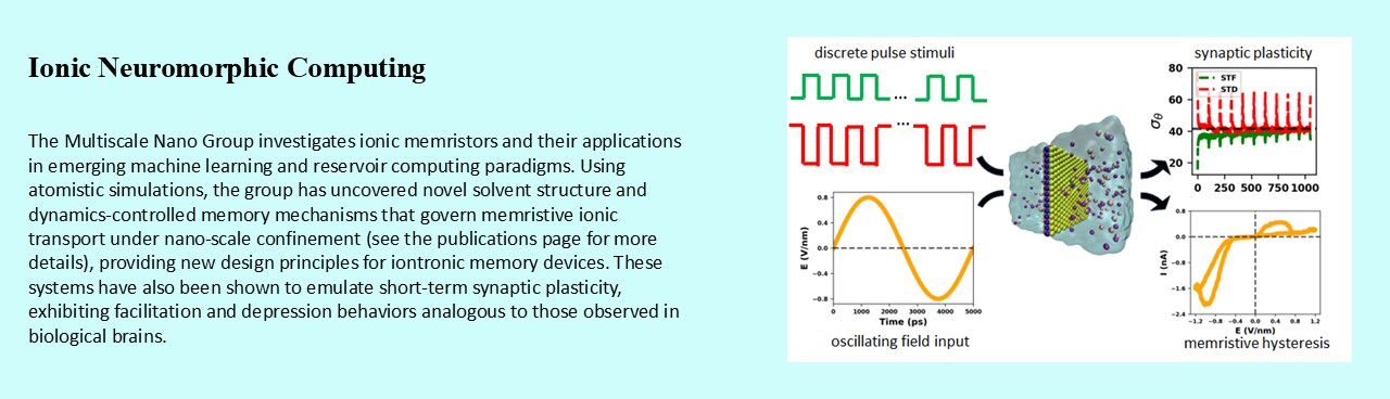 Ionic Neuromorphic Computing