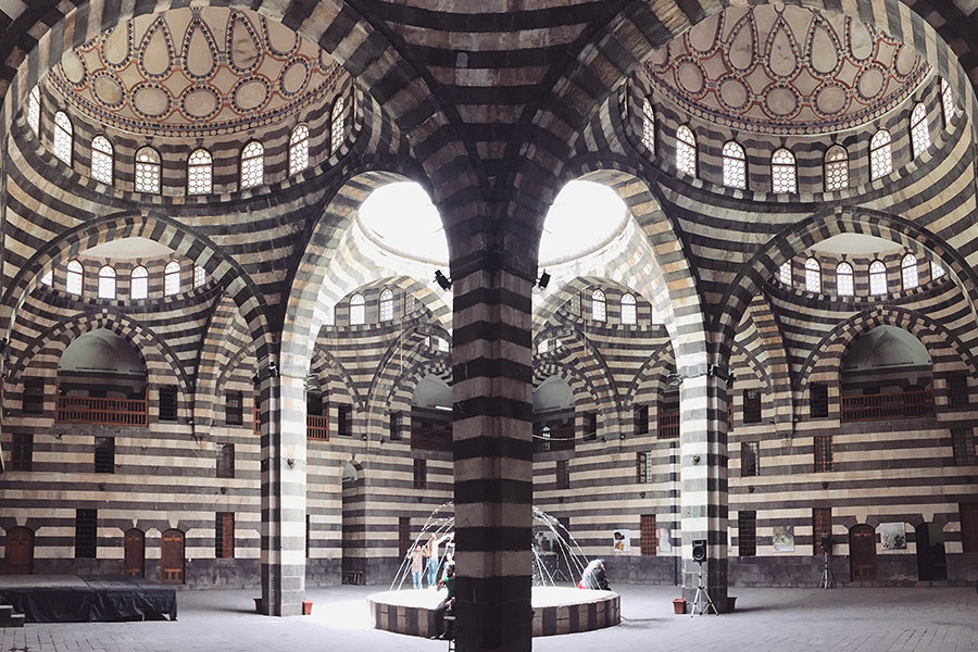 interior of mosque