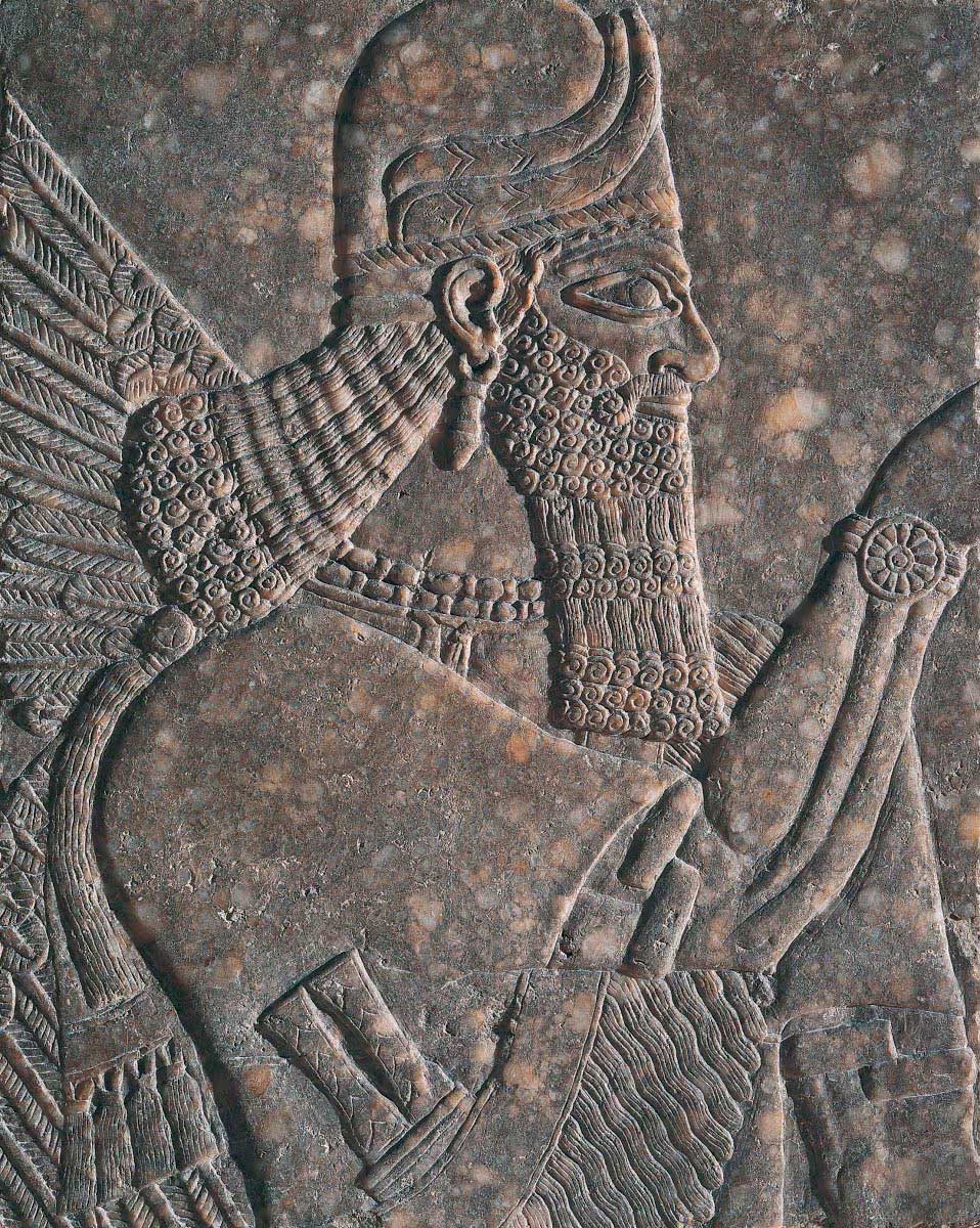 rock engraving showing human figure