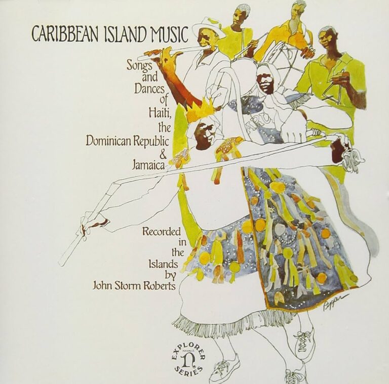 Cover art for Nonesuch record Caribbean Island Music