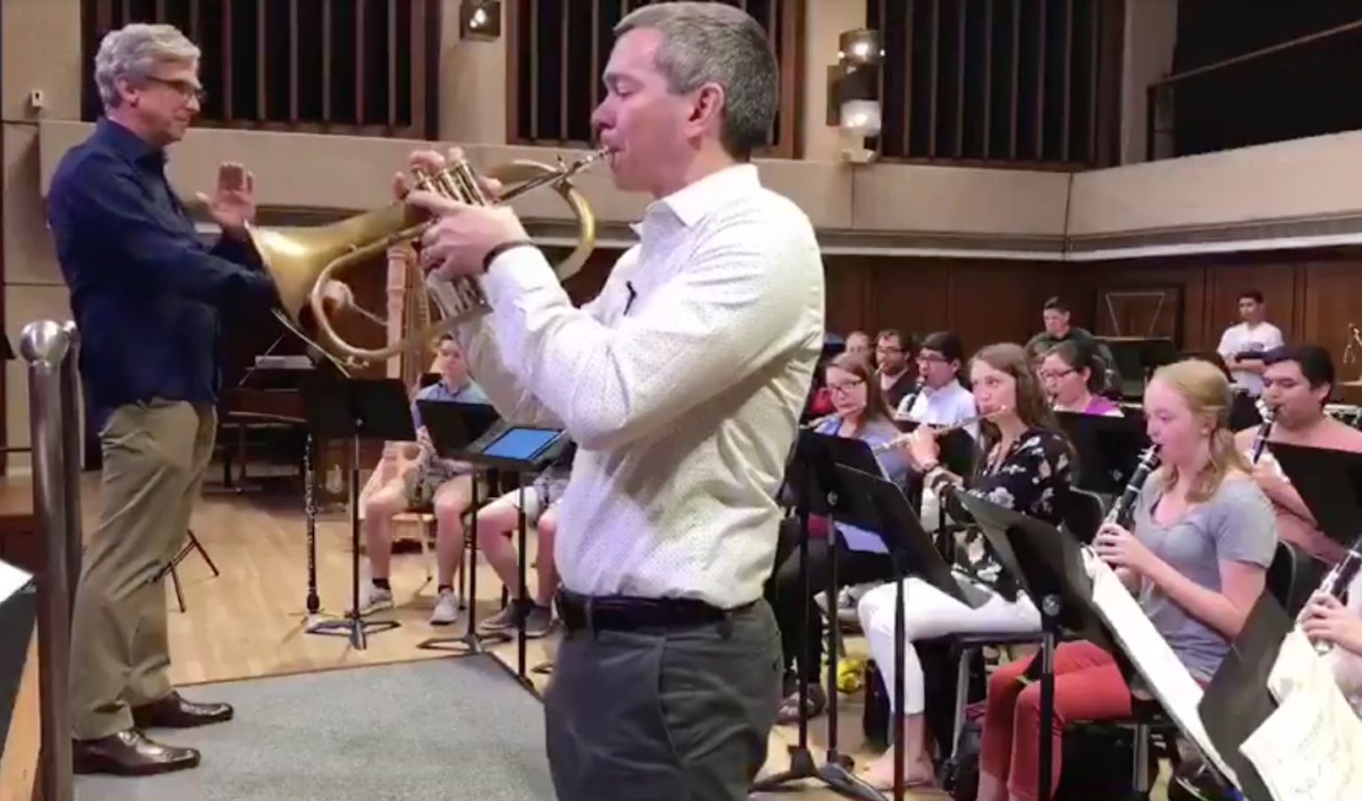 Live Rehearsals University Bands Butler School of Music The