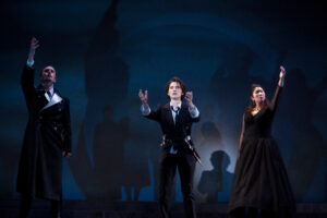Publio, Sesto and Vitellia sing in the Act 1 Finale