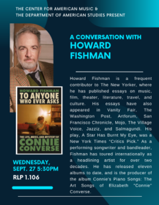 A Conversation with Howard Fishman