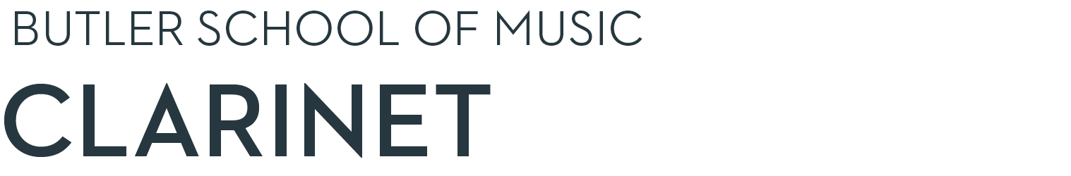 Butler School of Music Clarinet Studio Homepage