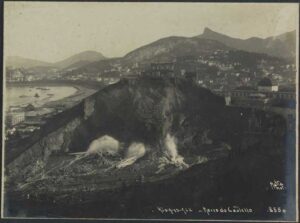 photo of demolished hill in Rio de Janeiro, Brazil