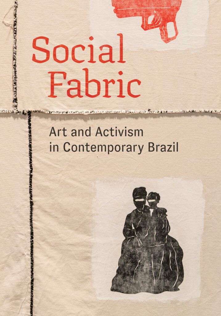 Cover for Social Fabric exhibition catalog