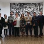 Participants in launch of Glossary of Chilean Art, at CNAC Cerrillos