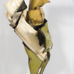 sculpture made of various metals