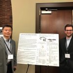 Ming Zhang and Brendan Goodrich at ACSP with poster