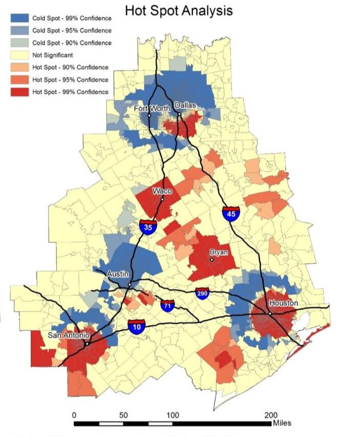 New Report: Poverty in the Texas Triangle: a Megaregional View