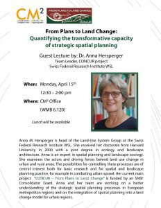 Flyer for the Guest Lecture Event by Dr. Hersperger