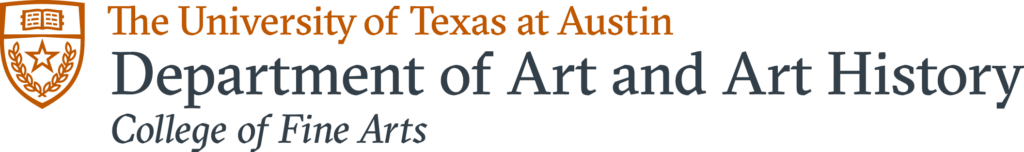 Formal wordmark for the Department of Art and Art History in the College of Fine Arts