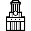 Line drawing of the UT Tower