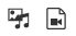 screen shot of the two buttons that can be used to insert multimedia.