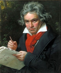 Beethoven portrait by Joseph Karl