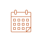 Icon of a calendar