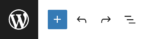 Buttons in the Top Toolbar on the left-hand side