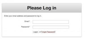 log in example