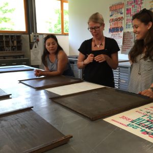 Working with the type/ideas at Tipoteca