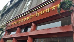 The Elephant House - "birthplace of Harry Potter"