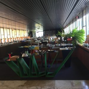 Display area for Alessi's creations
