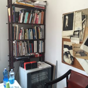 He also allowed a small radio in his office