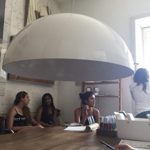 His own lighting creation