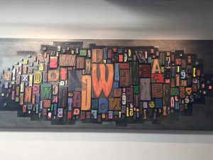 Variation of fonts at Tipoteca Italiana