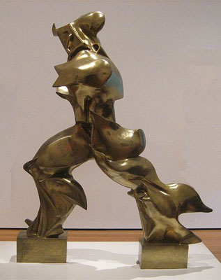 'Unique Forms in Continuity' Umberto Boccioni 1913