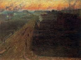 "Twilight" by Umberto Boccioni