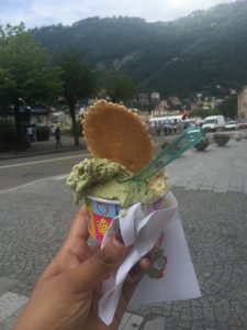 Gelatto in Como.