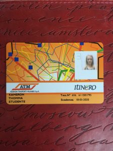 The use of the metro became the prime use of transportation while in Milano.