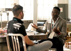 Students Having a Discussion