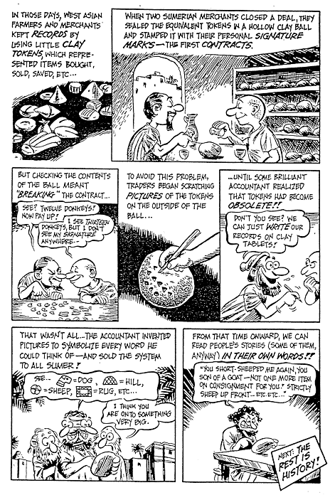 Comic Strip about tokens